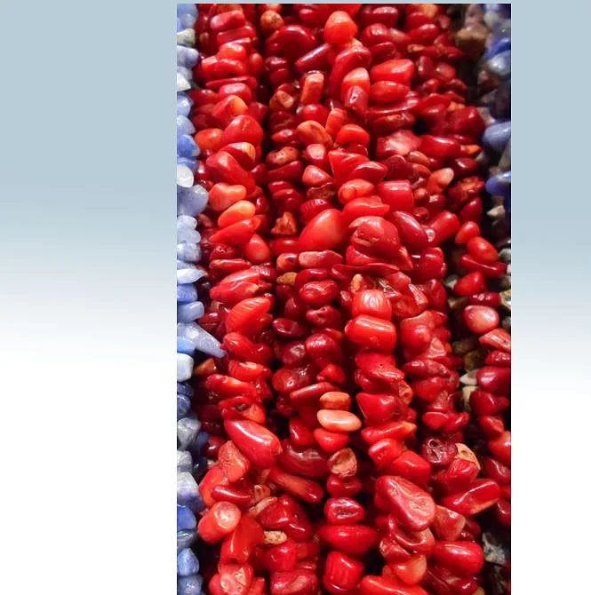 

Strand 34" 6-8mm Freerorm Shape Red Coral Gravel Chip Loose Beads Jewelry Making DIY