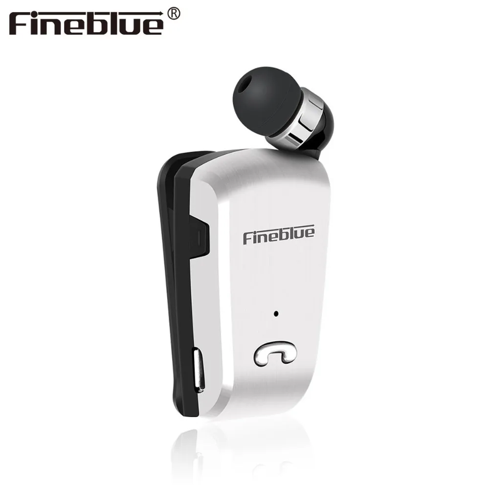 

Fineblue L18 Mini Wireless business Bluetooth Headset Sport Driver Earphone CSR8615 Telescopic Clip on stereo earbuds with Mic