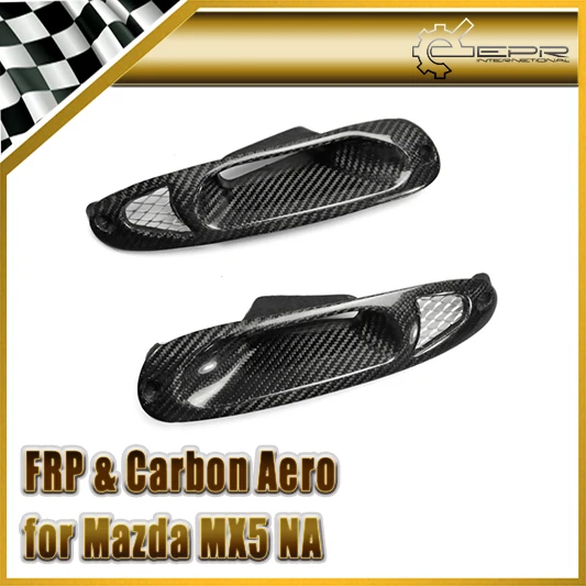 

Car-styling For Mazda MX5 NA 1989-1997 Carbon Fiber Front Turn Singal Indicator Air Intake Type A Fibre Bumper Duct