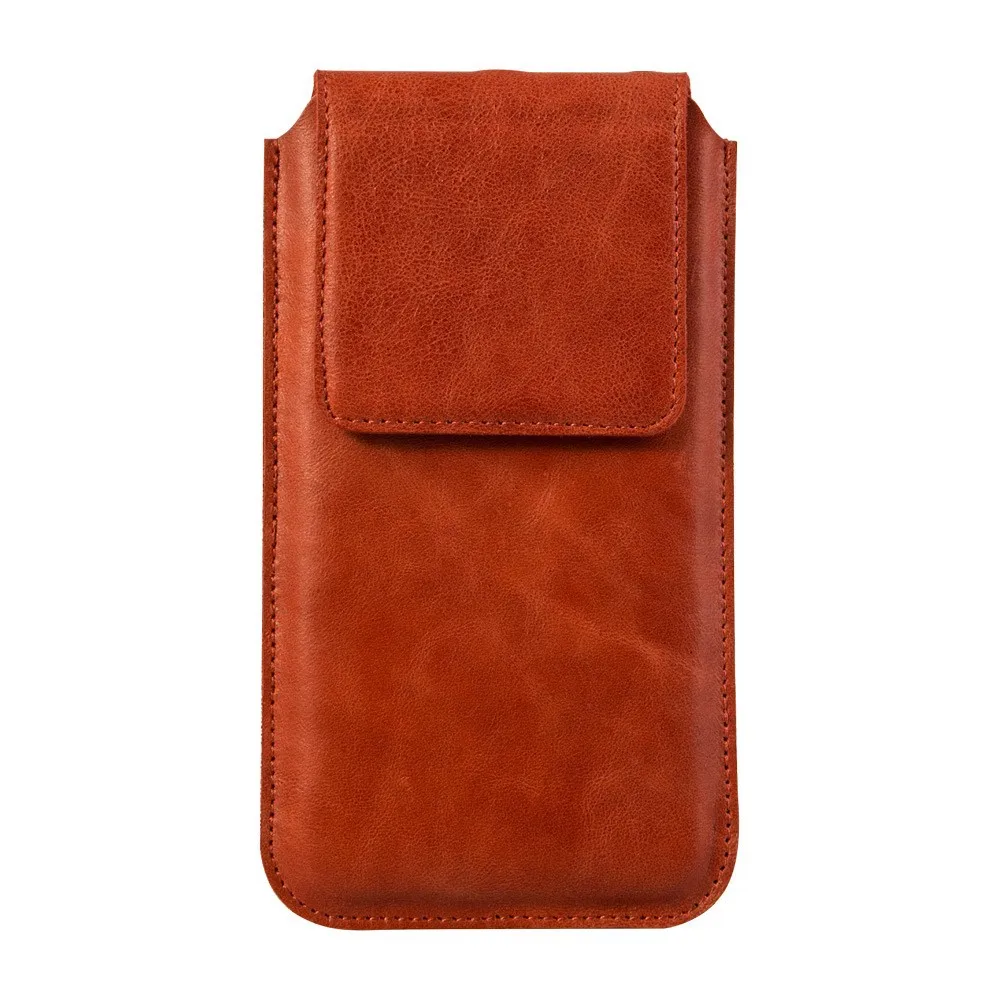 Jisoncase Чехол для телефона для iPhone 6 6plus сумка из натуральной кожи для iPhone 6s 6s Plus чехол на магните - Цвет: Red