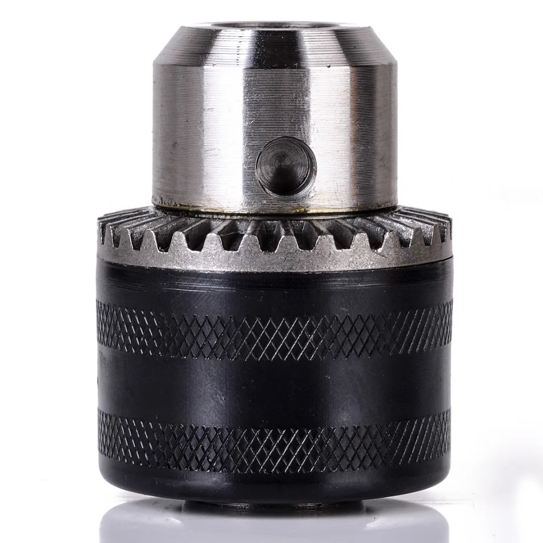 New Metal Rotary Hammer Drill Chuck Adapter 1.5-13mm 1/2 inch - 20UNF High Precision Thread With SDS Plus + Key Kit