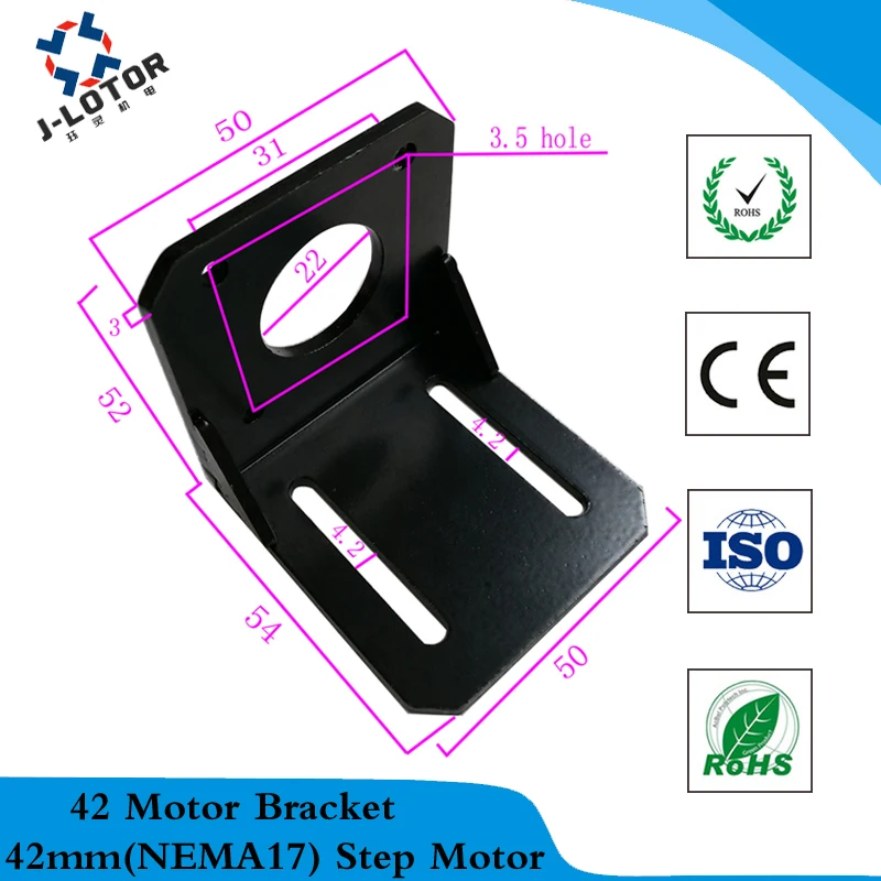 

42mm motor bracket motor bracket, brushless motor fixed frame fixed seat 42 step motor fixed seat