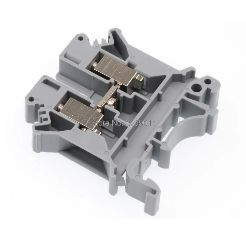 

1PCS Feed-Through Terminal Block Combined Type 24-8 AWG 41 A 800 V UK-6N Grey Gray wire connector