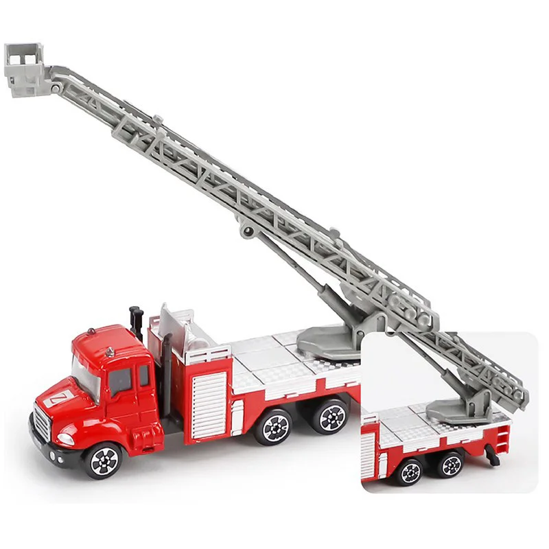 164 Mini Toys Cars Model Alloy Plastic Diecasts Engineering Car Model Display Stand Gift Toys For Kids Children Car Toys (3)