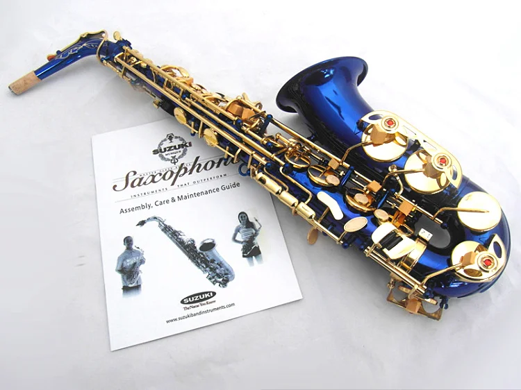 SUZUKI Alto Eb Tune Professional High Quality Saxophone B flat Musical