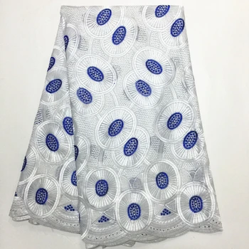 

embroidered swiss voile cotton lace African guipure with stones French lace fabric swiss voile material Nigerian lady dress