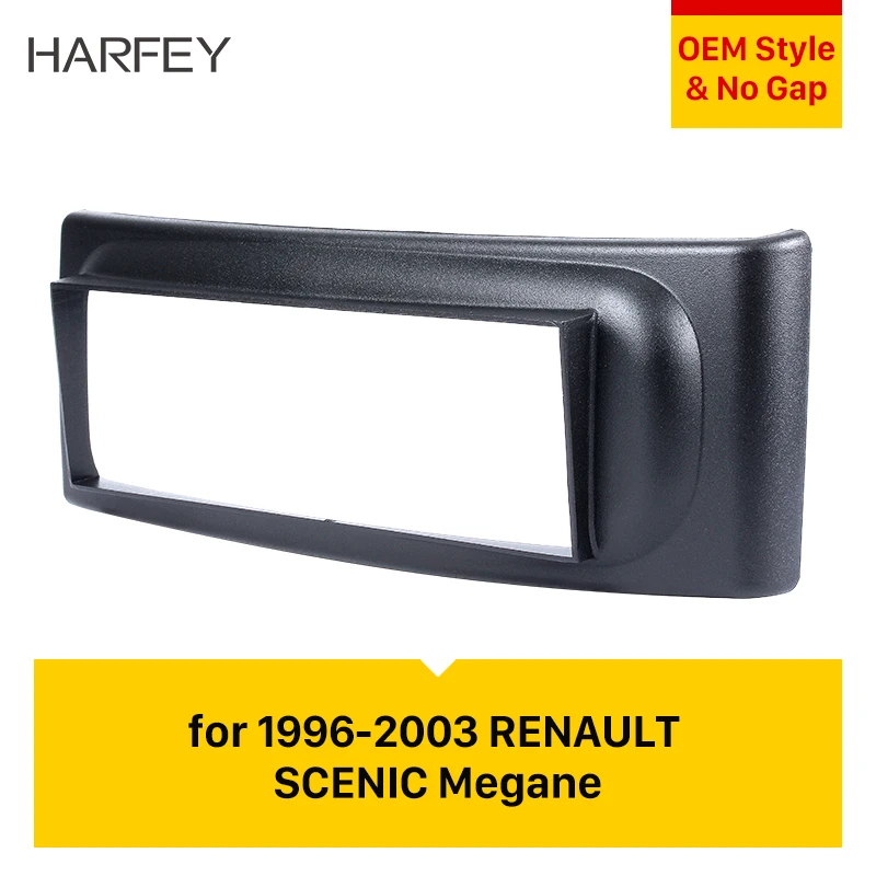 Harfey для 1996 1997-2003 RENAULT Scenic Megane в Dash Mount Kit адаптер Авто Стерео установка DVD рамка 1 DIN автомобильный стерео фасции
