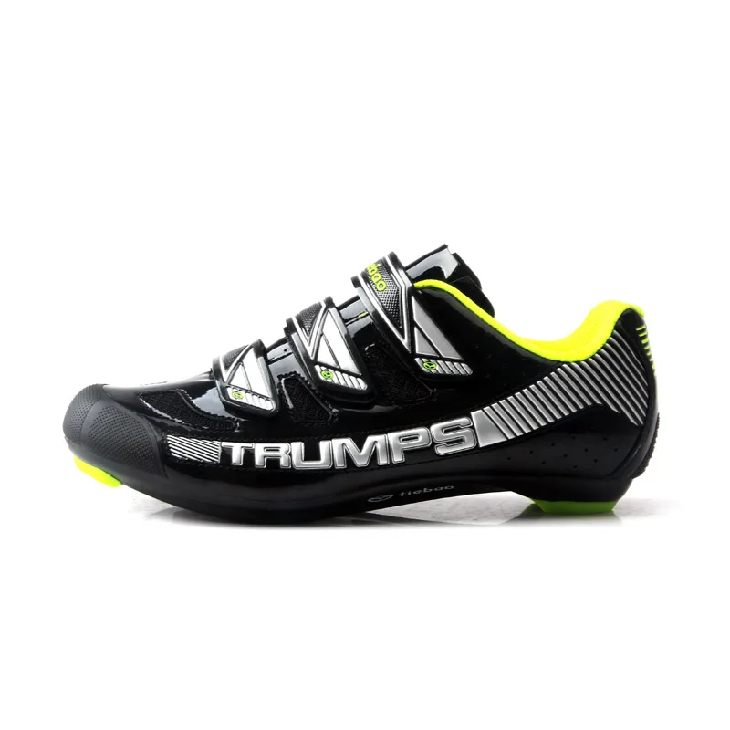 TIEBAO, спортивная обувь для шоссейного велосипеда, обувь для гоночного велосипеда, обувь для спиннинга, обувь для шоссейного велосипеда, SPD G1688 - Цвет: Black