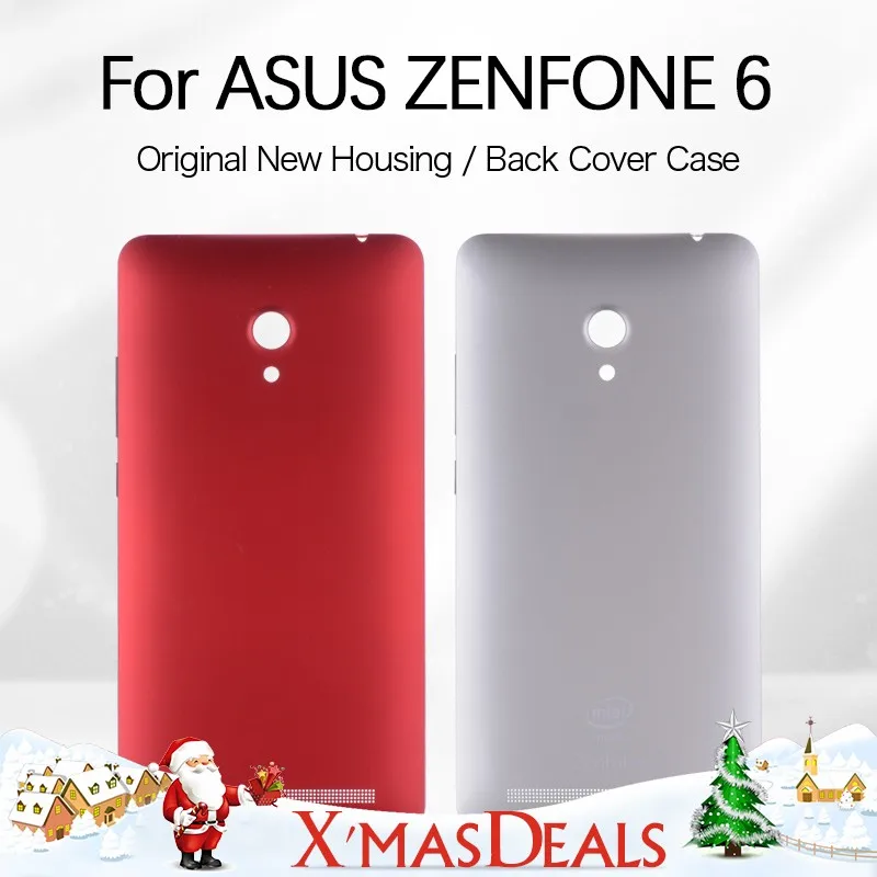 For ASUS Zenfone 6 New Housing Back Cover Case A600CG A601CG T00G Battery Rear Door with Voluem Power Button | Мобильные телефоны и