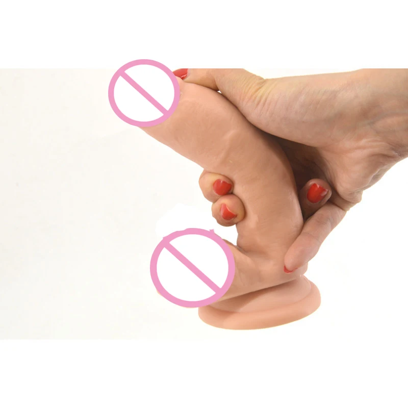 big thick dildo suction cup dildo female Masturbation anal dildo realistic male artificial penis sex products for women
