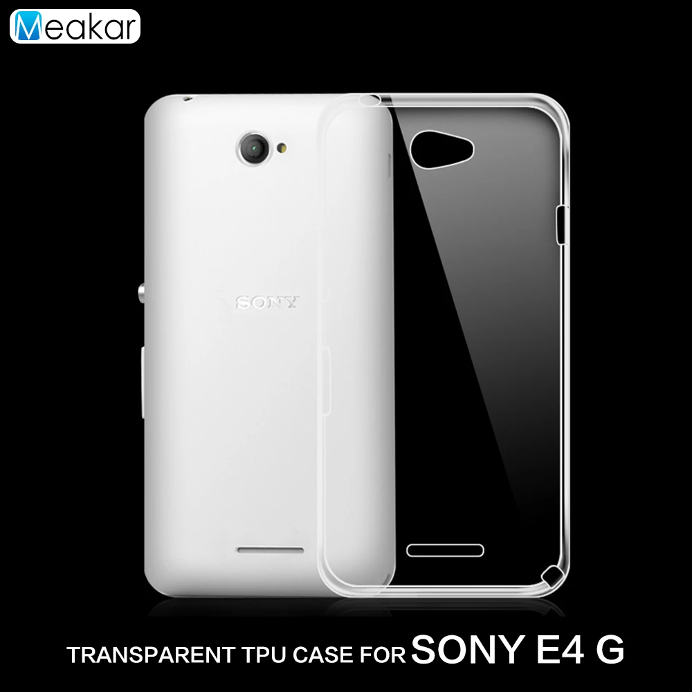 Werkwijze baard Vooroordeel Transparent Soft TPU Silicon 4.7For Sony Xperia E4G Case For Sony Xperia E4G  E2033 E2003 Phone back Cover Case|case for sony xperia|case for sonysony xperia  e4g case - AliExpress