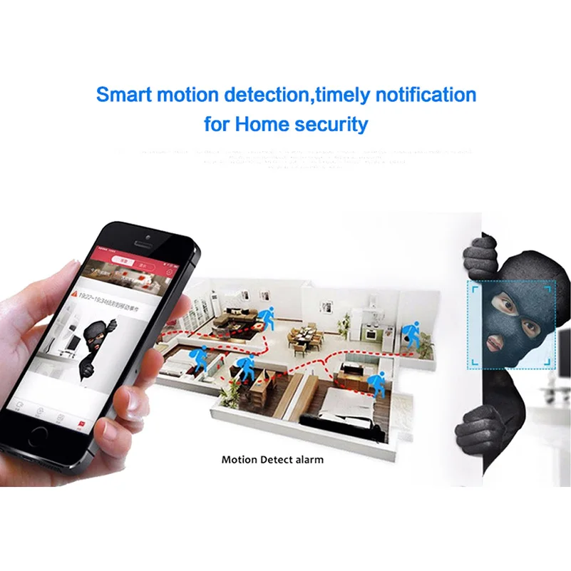 Full HD 1080P Мини Беспроводная Wi Fi IP камера ночного видения мини видеокамеры