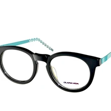 Clara Vida дизайнер из нержавеющей стали и ручной работы материал круглые очки рамки доступны для чтения glases и близорукость