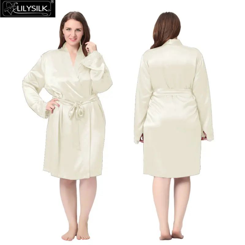 1000-beige-22-momme-lacey-cuff-short-silk-robe-plus-size-01