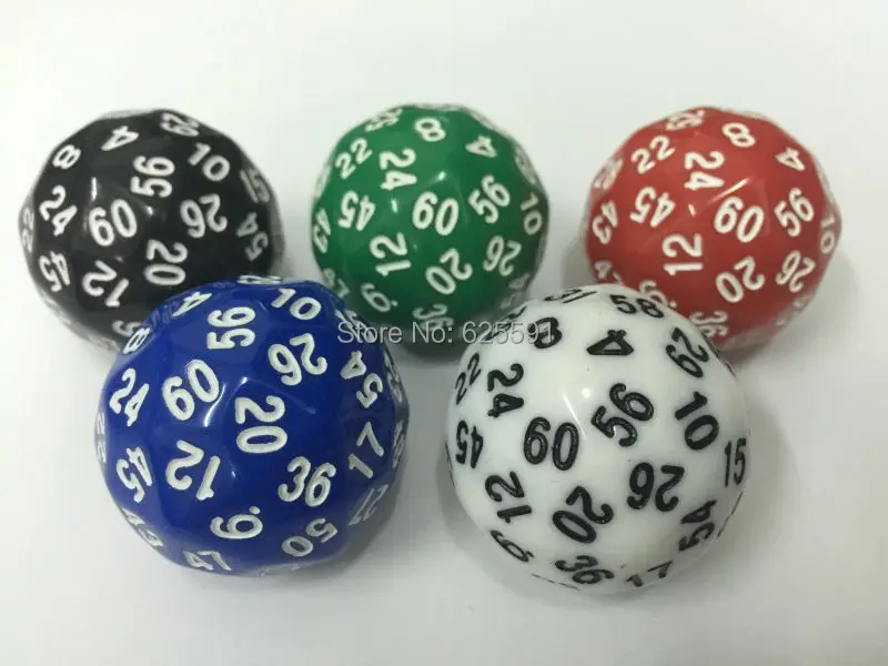 T& G dice высокое качество синий 60 сторонний D60 Rpg Dice D& d подземелье и драконы рro d& d dados