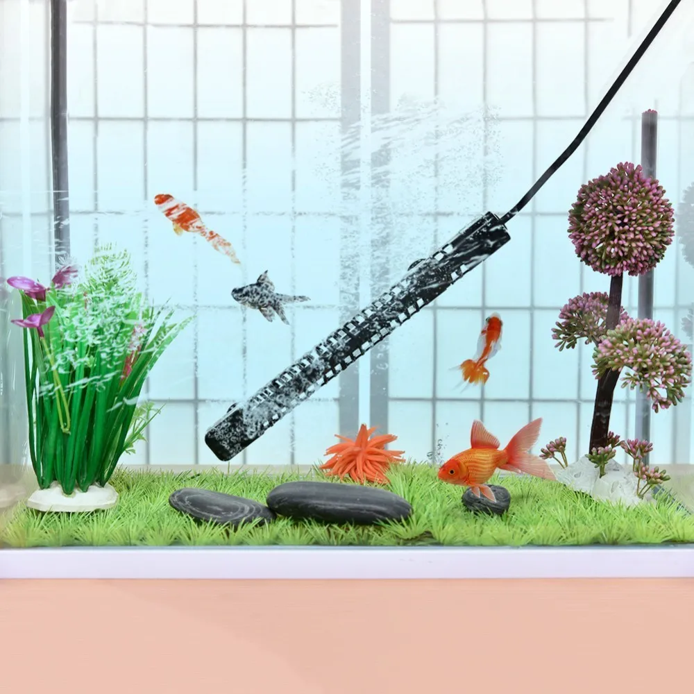 Multi function Oxygen Plump Fish Tank Heater Stick Aquarium Heater