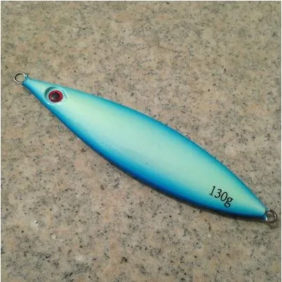 Lurekiller светящаяся железная приманка медленная железная приманка 60 г 80 г 100 г 200 г приманка для морской рыбалки - Цвет: 200Luminous blue