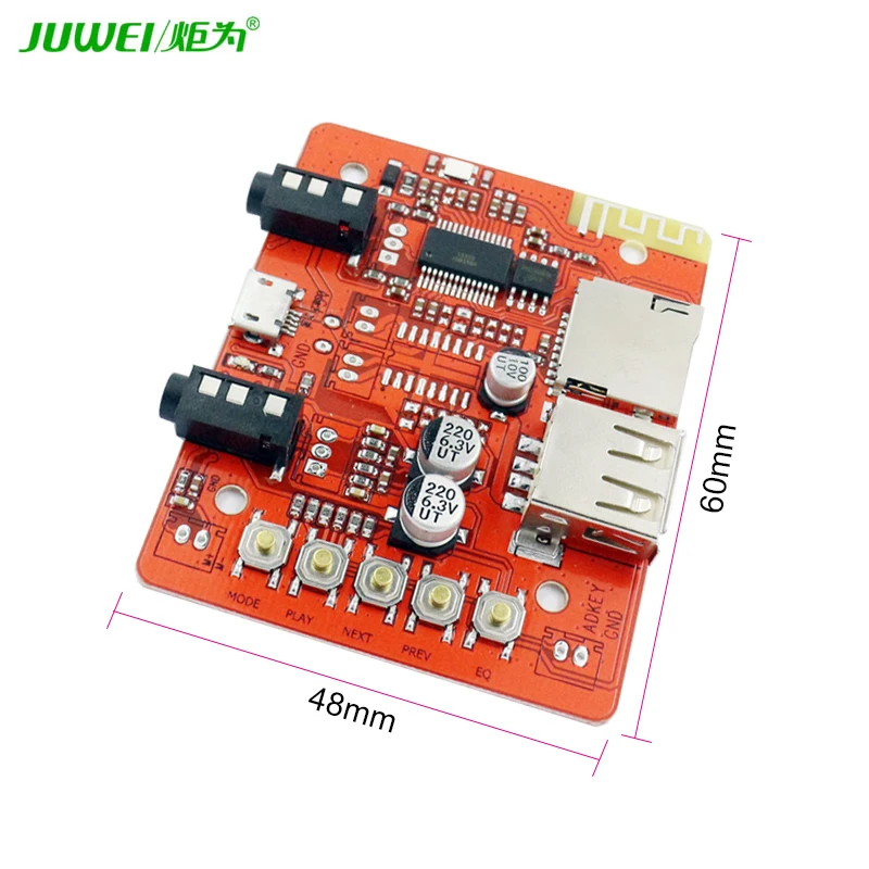 Discount Up to 50 USB wireless bluetooth audio receiver board MP3