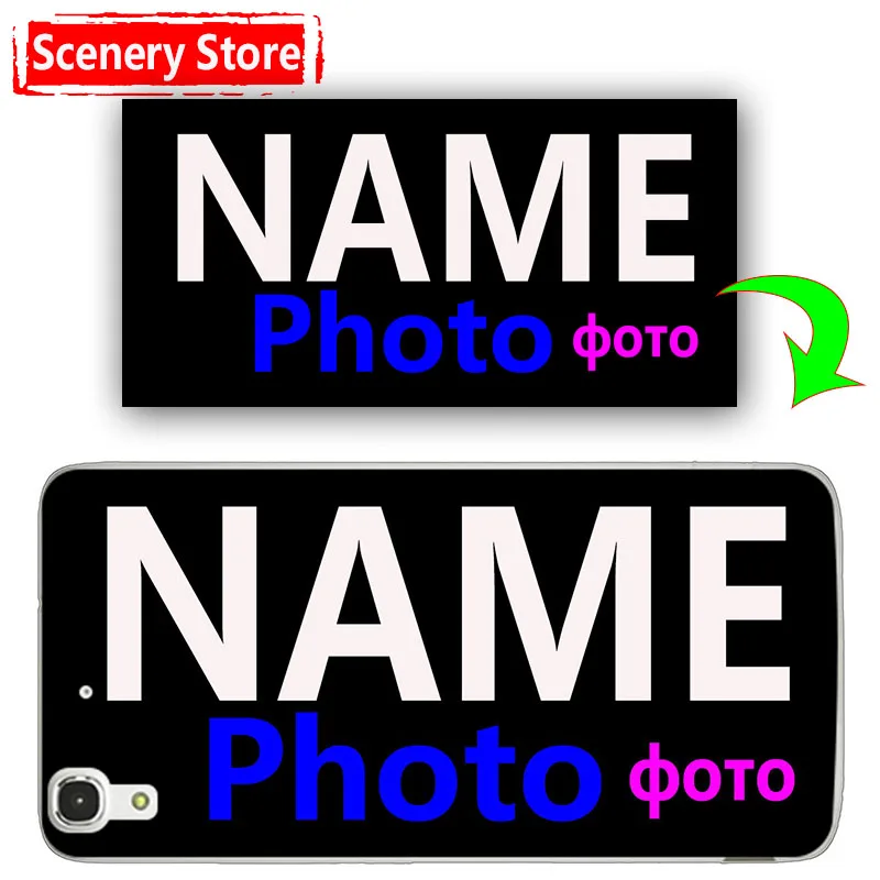 

Customiz Name Letter Photo Picture Cell Phone Case For Huawei Honor 4A Y6 SCL-L01 SCL-L21 SCL-L04 DIY Back Case Cover Shell
