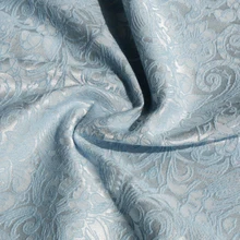 Винтажный синий диван обивка материал жаккардовая парча ткань хлопок поли