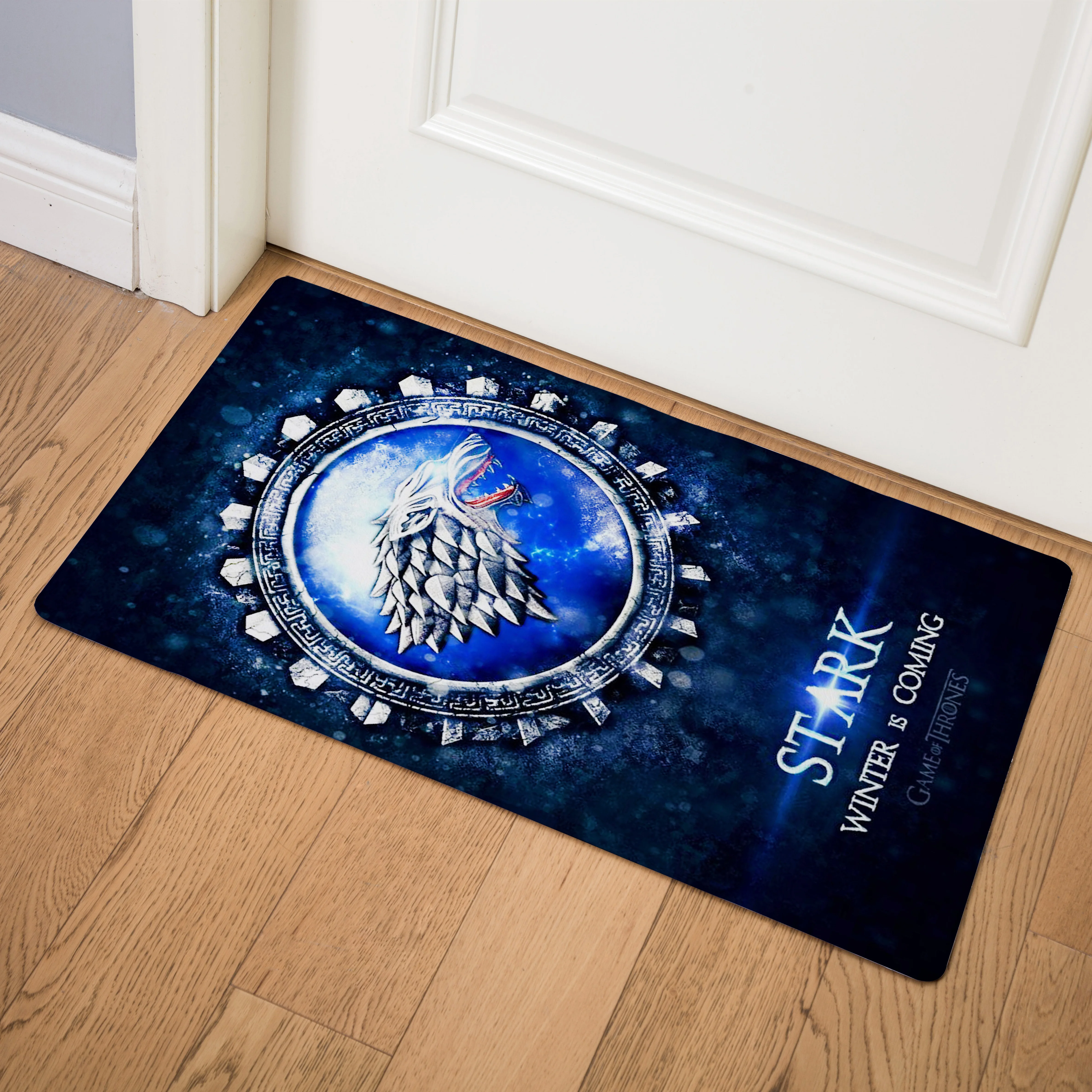 

Game of Thrones Badge Print Home Mat Outdoor Entrance Welcome Pad Soft Carpet Doormat Indoor Bathroom Kitchen Rugs Floor Mats