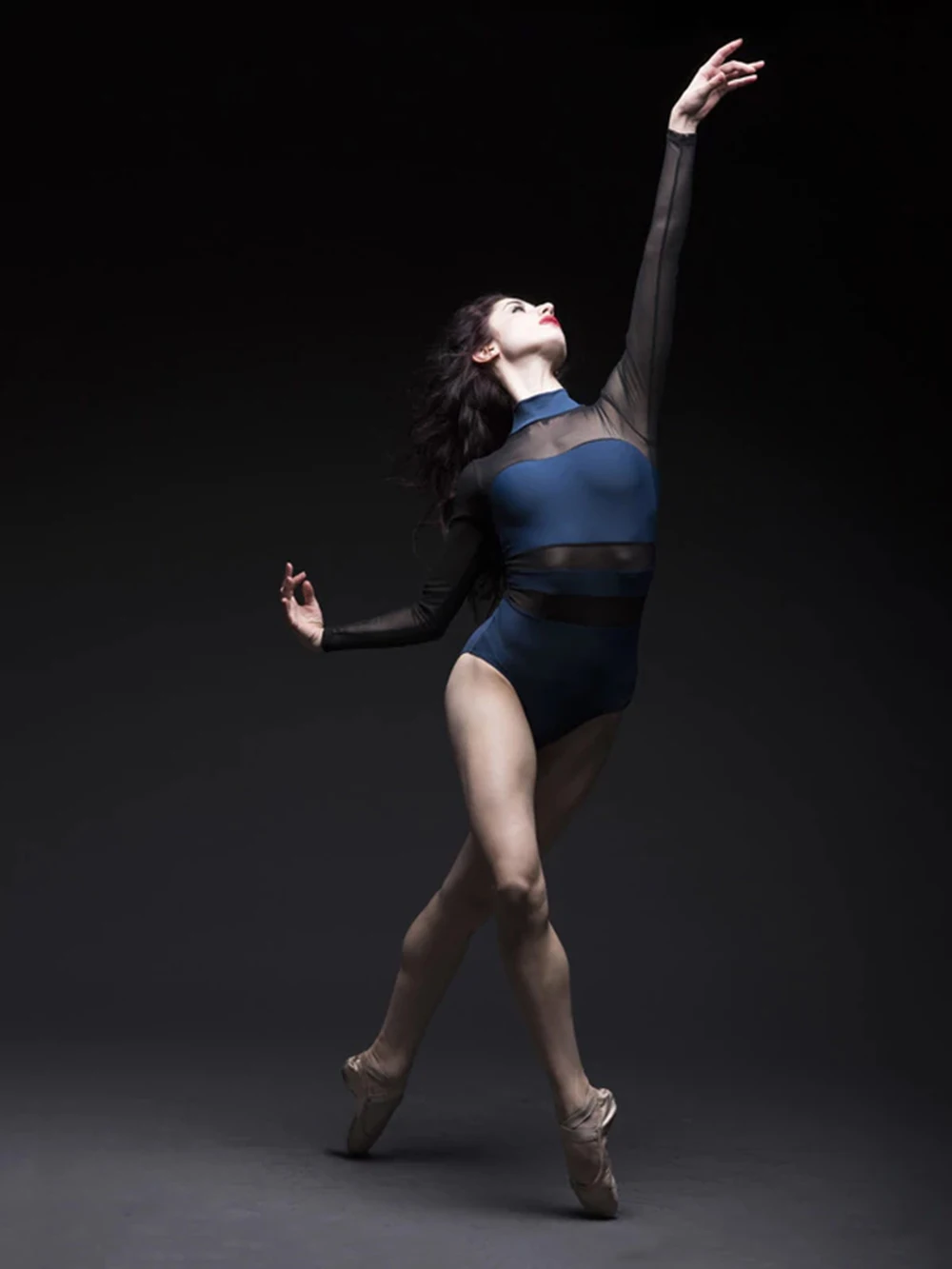 SPEERISE Women Ballet Sexy Long-Sleeved Leotards See-through Unitard Grenadine Latin Dance wear Gymnastics Leotards Bodysuit SPEERISE Women Ballet Sexy Long-Sleeved Leotards See-through Unitard Grenadine Latin Dance wear Gymnastics Leotards Bodysuit