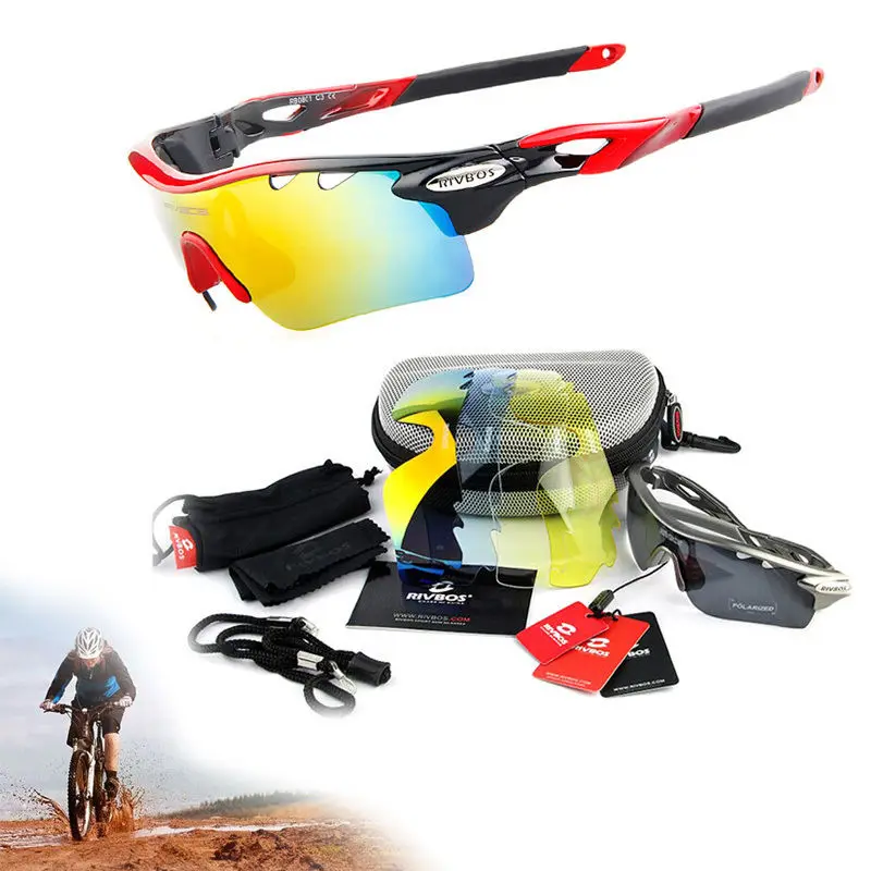 Men Women Goggles Polarized Sunglasses 5 Interchangble Lens UV400 Glasses Riding Bike Eyewear Polarised Goggles Cycling Eyewear Men Women Goggles Polarized Sunglasses 5 Interchangble Lens UV400 Glasses Riding Bike Eyewear Polarised Goggles Cycling Eyewear
