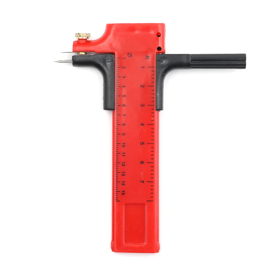 Leather Art Craft Tool 120x100mm Rotary Compass Circle Cutter Paper