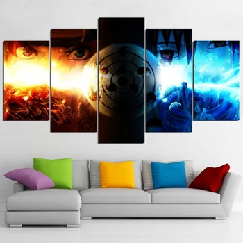 

Naruto Poster Anime Art Canvas Painting Print Home Decor No Frame