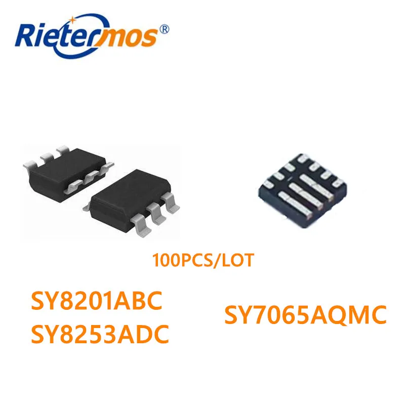100 шт. SY8201ABC SY8201 SY8253ADC SY8253 SOT23 6 SY7065AQMC SY7065 QFN22 10 оригинал|original| |