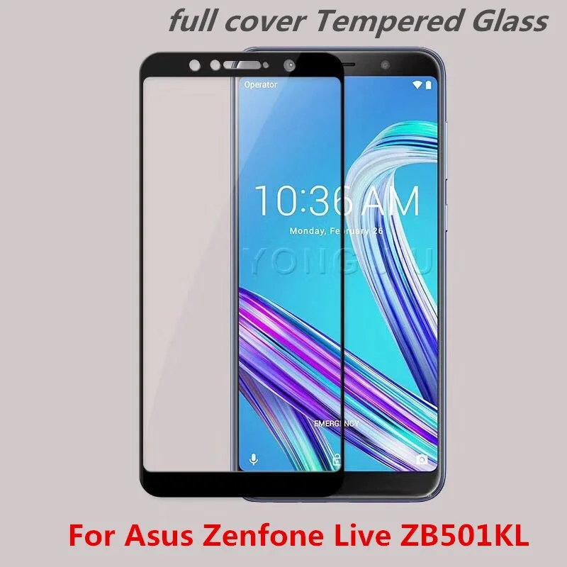 Tempered Glass For Asus Zenfone Max Pro (M1) ZB601KL cover screen protective smartphone case 9H on 5.99 inch crystals thin clear | Мобильные
