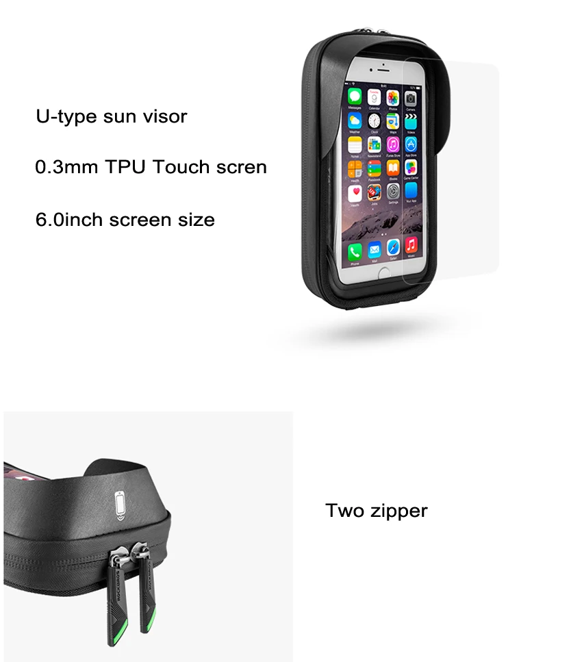 Flash Deal Rockbros Bicycle Bags Rainproof Touch Screen Cell Phone Bike Bag Reflective Front Tube Cycling Bags Bicycle Accessories Basket 16 Flash Deal Rockbros Bicycle Bags Rainproof Touch Screen Cell Phone Bike Bag Reflective Front Tube Cycling Bags Bicycle Accessories Basket 16
