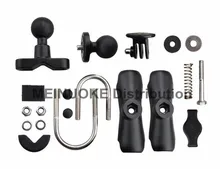 Motorcycle Bike Trolley Handlebar Rail Tripod Holder Mount for Go Pro Hero Action Camera SJCAM Xiaoyi Compatible for RAM Mounts