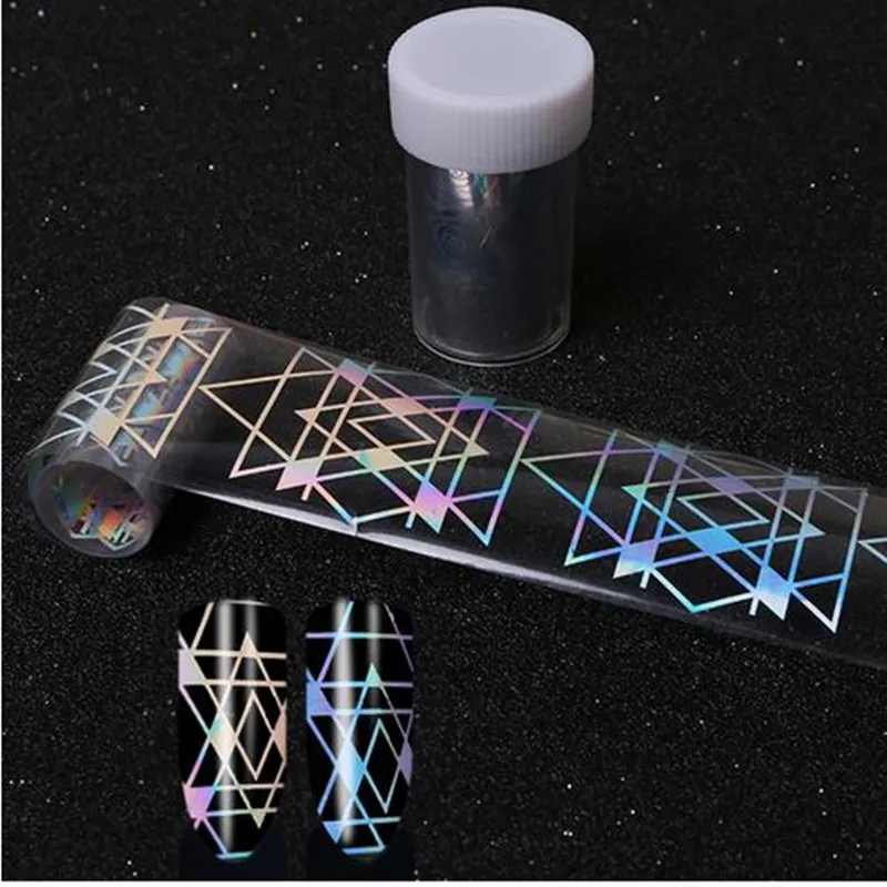 Голограмма Для ногтей Heart Holo голограмма для маникюра 100*4 см|transfer sticker|nail art transfer