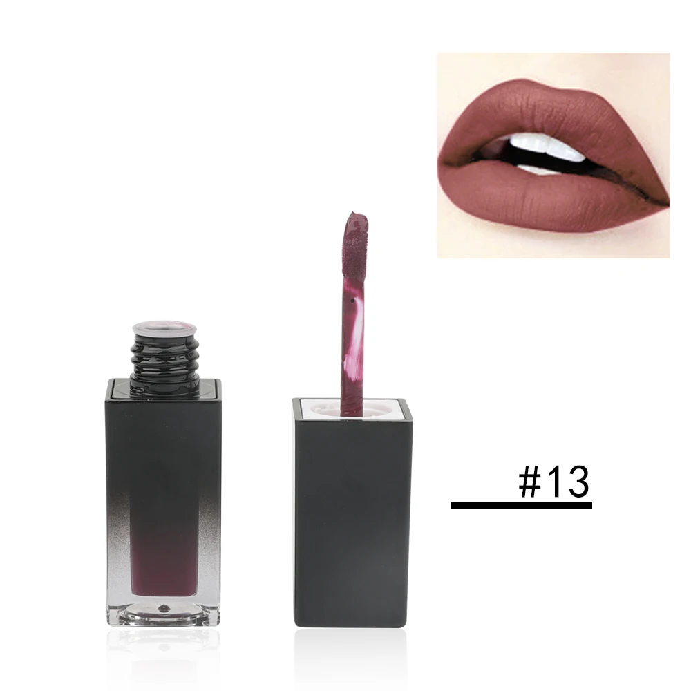 Профессиональная Матовая жидкая помада без марки beauty color для губ|Блеск губ| |