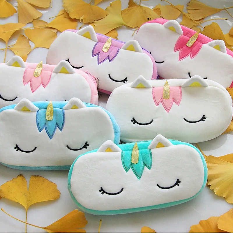 

Cute Unicorn Coin Purse Kids Clutch Wallet Women Mini Zipper Cartoon Money Bag Pouch Change Purse Female Carteira