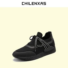 CHILENXAS 2017 New Fashion Spring Autumn Leather Shoes Men Casual Height Increasing Loafers Breathable Solid Light Waterproof