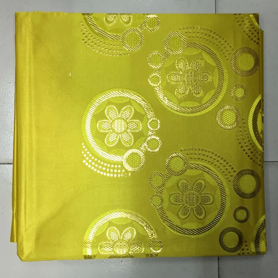

Yellow nigerian gele sego headtie,8 Colors in stocks african sego gele for women head wrapping LXLX-11-1