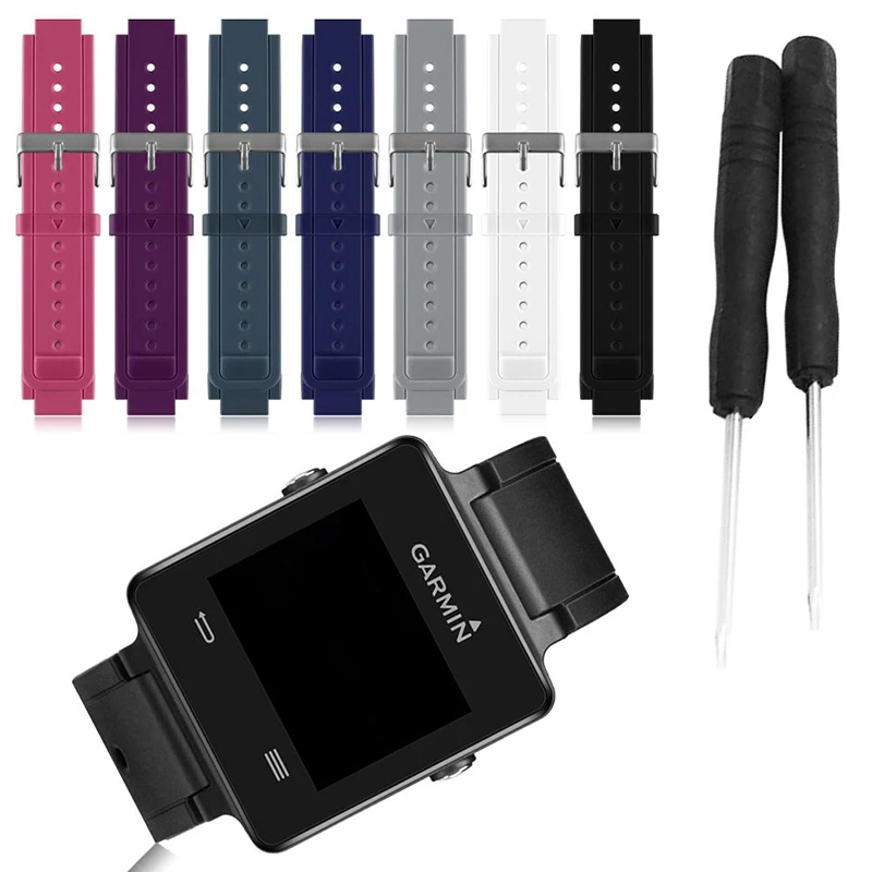1Pcs Outdoor Sports Wrist Support Replacement Silicone Wrist Band For Garmin Vivoactive Bracelet Smart Wristband New