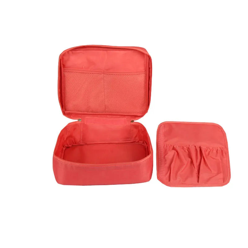 تعليق الزينة عدة واضح السفر حقيبة التخزين التجميل كاري أدوات الزينة جيوب للنساء غسل حقيبة السفر الحمام حقيبة مستحضرات تجميل