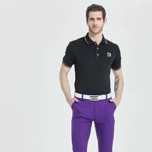 Весна лето гольф одежда с короткими рукавами и лацканами воротник Мужская футболка дышащая быстросохнущая гольф спортивная топ рубашки 3XL