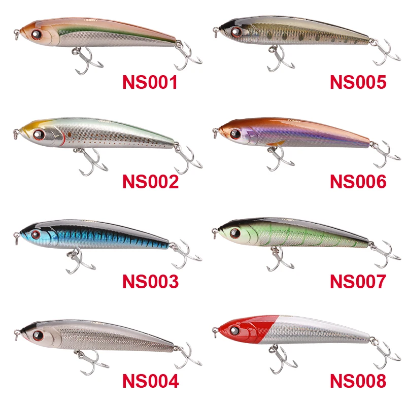 NOEBY-NBL9062-Fishing-Lures-66g-140mm-Pencil-Sinking-Leurre-Peche-Mer-Brochet-Hard-Fishing-Bait