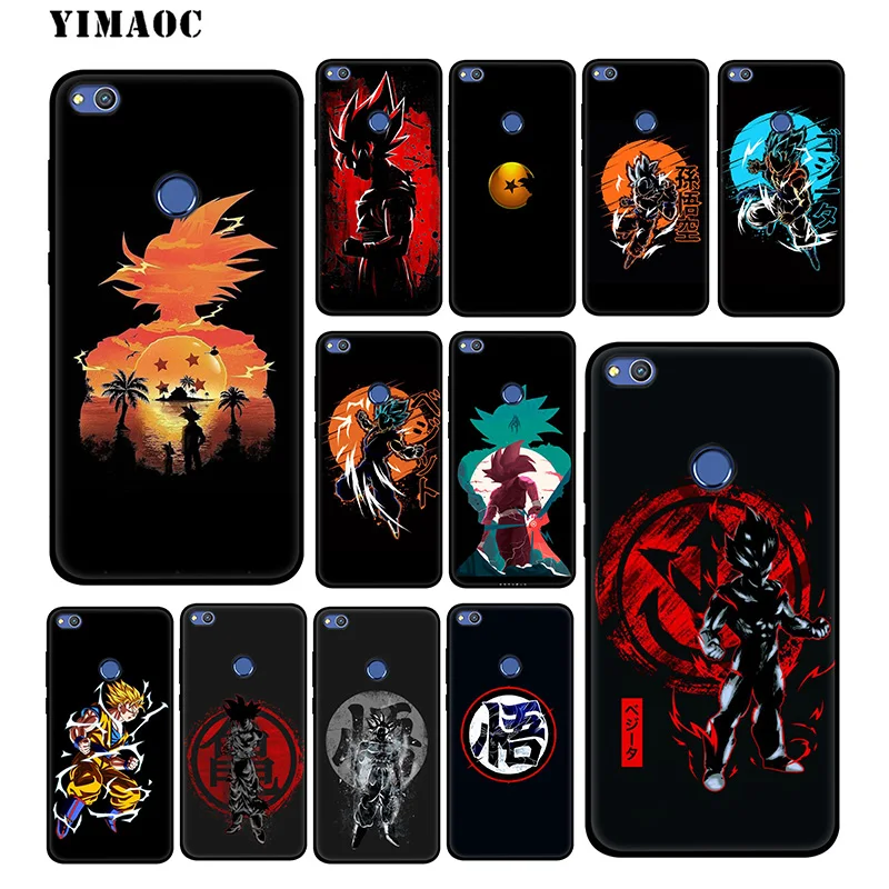 YIMAOC Dragon Ball Z oku Super Soft Case for Huawei Mate 20 10 P30 P20 Pro P10 P9 P Smart 2019 &amp Nova 3 3i Lite |