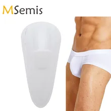 Купальный костюм для мужчин, увеличивающий пенис, с мешочком, защитный купальник, пуш-ап, чашечки для геев, короткое Мужское нижнее белье, съемная подкладка для усиления внутри