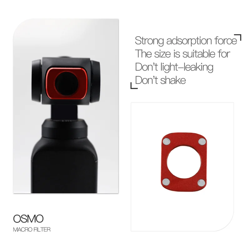 DJI OSMO Карманная камера Магнитный макрообъектив Карманный карданный подвес