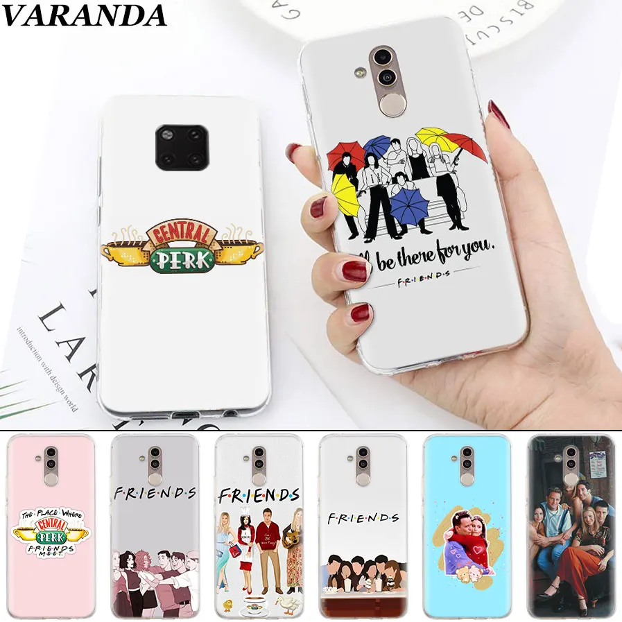 

Friends Together TV Show Soft Cases for Huawei Mate 10 20 Pro Mate 20 Lite P20 P30 Lite P Smart Plus Case Coque