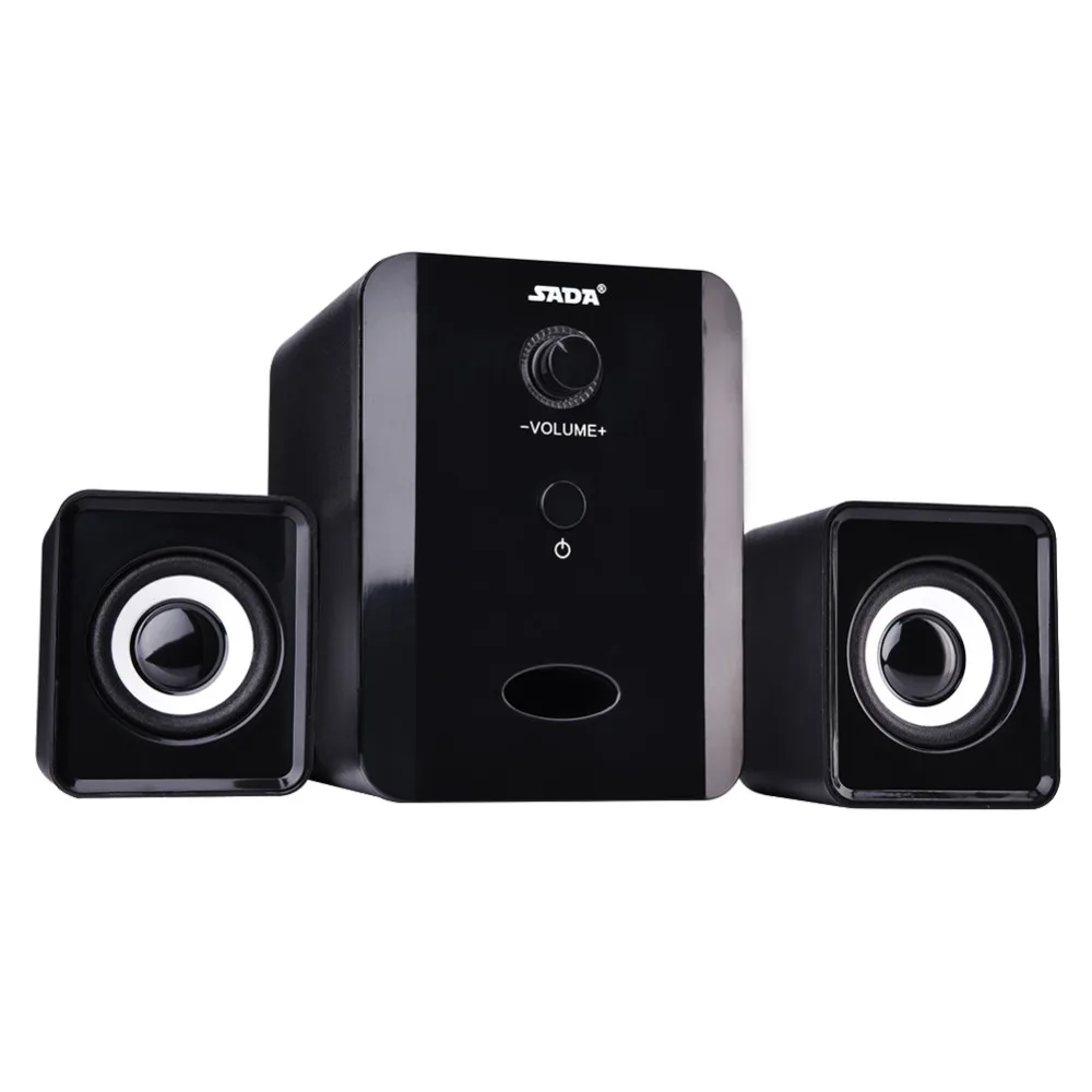 

USB Wired Combination Speakers Computer Speakers Mini Bass Stereo Music Player Subwoofer Sound Box Universal for PC Smart Phone