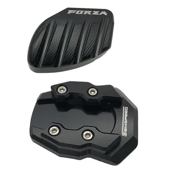 

CNC Motorcycle Kit For HONDA FORZA 300 Forza 125 Forza 250 MF13 Kickstand Footrest Foot Side Stand Support Extension Pads Plate
