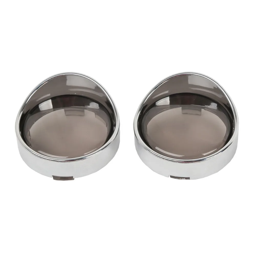 

Visor Turn Signal Bezels Trim Ring Smoke/Clear/Orange/Red Lens Fit For Harley Road Electra Glide Sportster FLHX FLTRI FLHRS
