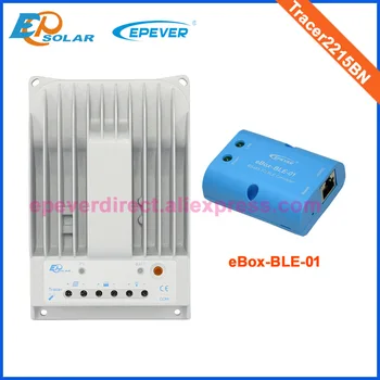 

12V controller Solar tracking mppt technology eBOX-BLE-01 bluetooth adapter Solar controller 12V/24V battery 20A Tracer2215BN